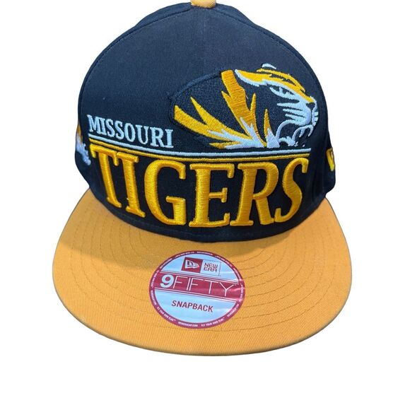 Missouri Tigers Mizzou Baseball Cap Hat Snapback NCAA 9Fifty New Era Adjustable - Picture 9 of 10